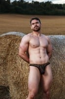 Sukrew Sheer Low-Rise Thong Shadow Black