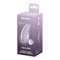 Satisfyer Tap & Roll Clitoral Stimulator Violet