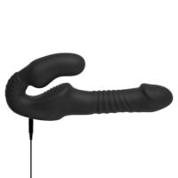 Double Teaser Thrusting RC Strapless Strap-On