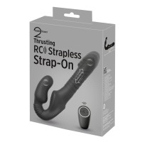 Double Teaser Thrusting RC Strapless Strap-On
