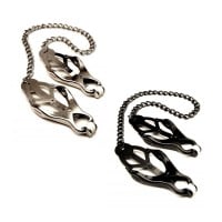 M&K Mr Fist Nipple Clamps Chrome