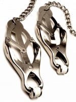 M&K Mr Fist Nipple Clamps Black