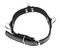 Kožený obojok Slave4master Basic Collar žltý