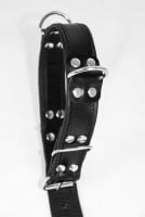 Slave4master Basic Leather Collar Black