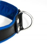 Slave4master Basic Leather Collar Blue