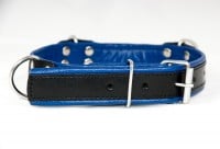 Slave4master Basic Leather Collar Blue