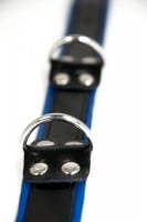 Slave4master Basic Leather Collar Blue