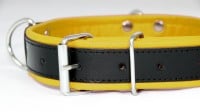 Slave4master Basic Leather Collar Yellow