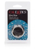 Kovový erekčný krúžok CalExotics Silver Ring