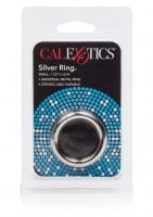 Kovový erekční kroužek CalExotics Silver Ring