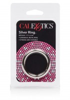 Kovový erekčný krúžok CalExotics Silver Ring