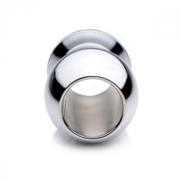 Master Series Large Abyss Metal Tunnel Butt Plug