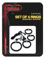 Krúžky Rimba Electro Sex Set of 4 Rings