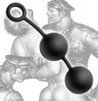 Silikonové anální koule Tom of Finland Weighted Anal Balls