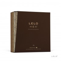 Kondomy LELO HEX Respect XL 36 ks