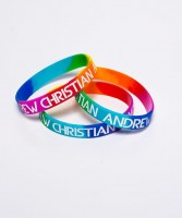 Andrew Christian Pride Rainbow Wristband