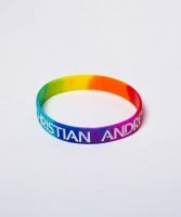 Andrew Christian Pride Rainbow Wristband