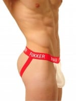 Jocksy M&K Fukker bielo-červené