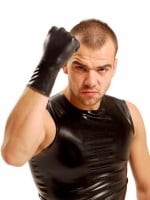 Mister B Rubber Gloves Black