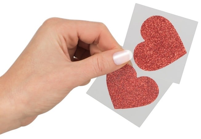 Cottelli Collection Nipple Stickers Heart