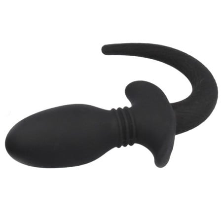 Titus Vibrating Silicone Puppy Tail Pro M