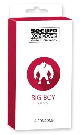 Kondómy Secura Big Boy 12 ks