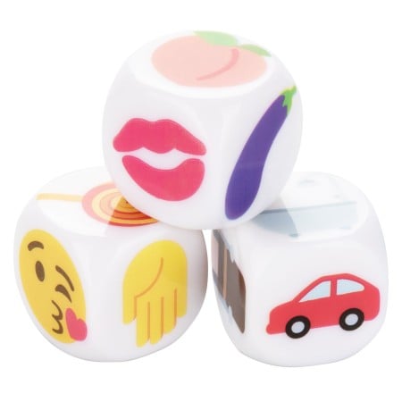 CalExotics Emojigasm Dice