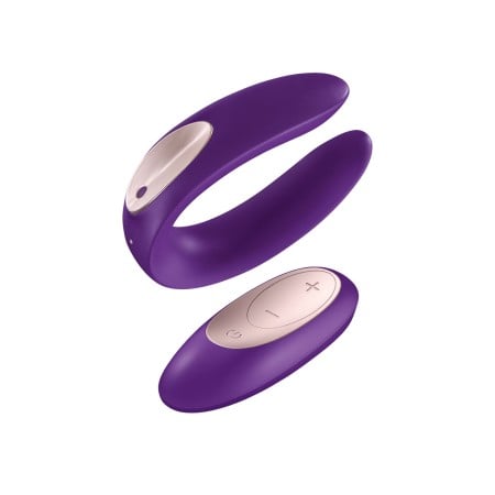 Vibrátor pre páry Satisfyer Double Plus Remote