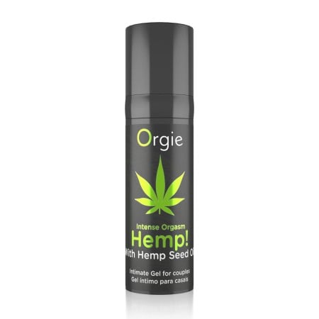 Stimulačný gél Orgie Hemp! Intense Orgasm 15 ml