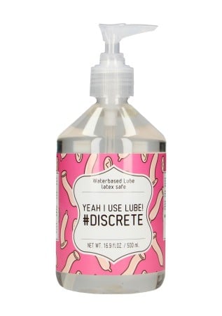 Yeah I Use Lube! #Discrete Lubricant 500 ml