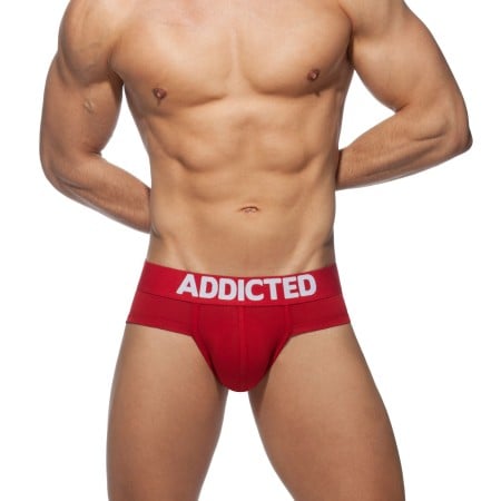 Slipy Addicted AD467 My Basic Brief červené