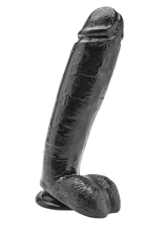 Realistické dildo ToyJoy Get Real 10 Inch černé