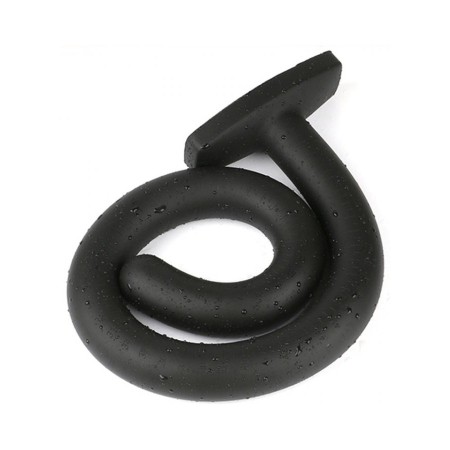 Anální dildo Wolf Quarterstaff Black Silicone S