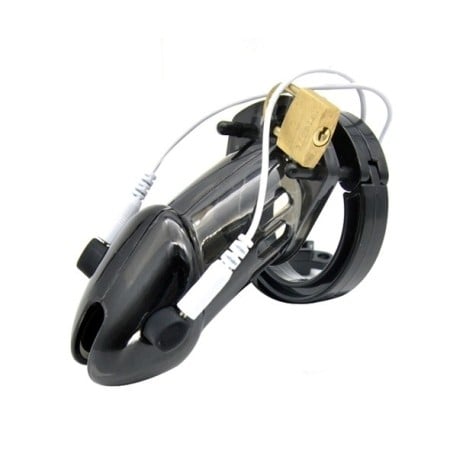 Slave4master E-Stim Power Cock Cage Black