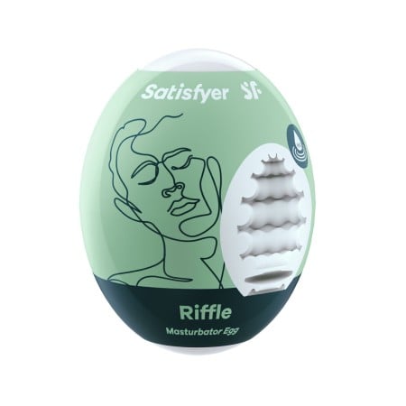 Satisfyer Masturbator Egg Riffle