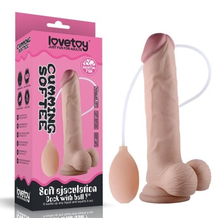 Stříkací dildo Lovetoy Soft Ejaculation 9″