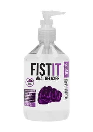 Lubrikační gel Fist-It Anal Relaxer s pumpičkou 500 ml