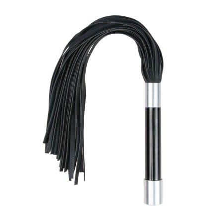 EasyToys Fetish Long Flogger with Metal Grip