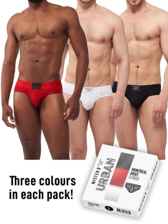 Mister B Urban Montreal Brief 3 Pack
