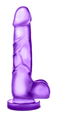 Realistické dildo Blush B Yours Sweet ’n Hard 4 fialové