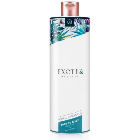 Masážní olej Exotiq Body to Body 500 ml