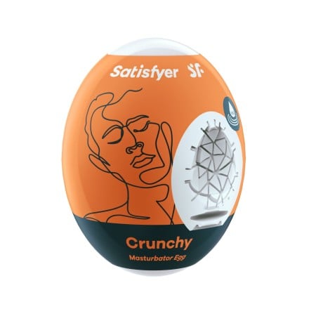 Masturbačné vajíčko Satisfyer Crunchy