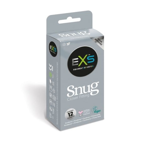 EXS Snug Fit Condoms 12 Pack