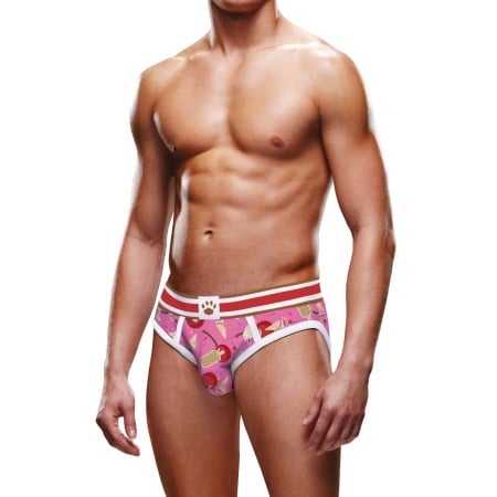 Prowler Ice Cream Brief Pink Red