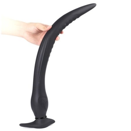 Nafukovacie dildo Wolf Yataghan Black Silicone XL