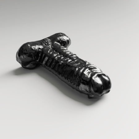 Análne dildo All Black Steroid ABS11 The Personal Trainer