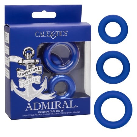CalExotics Admiral Cock Ring Set