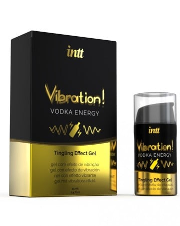 Tekutý vibrátor Innt Vibration! Vodka Energy 15 ml