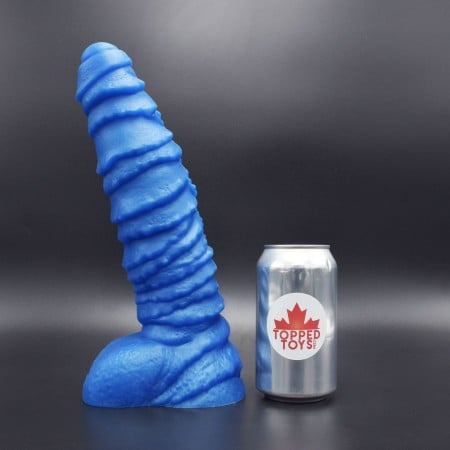 Topped Toys Mordax Dildo 90 Blue Steel