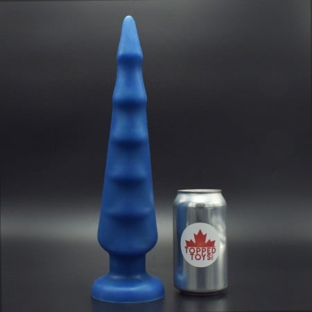Topped Toys Spike Dildo 90 Blue Steel